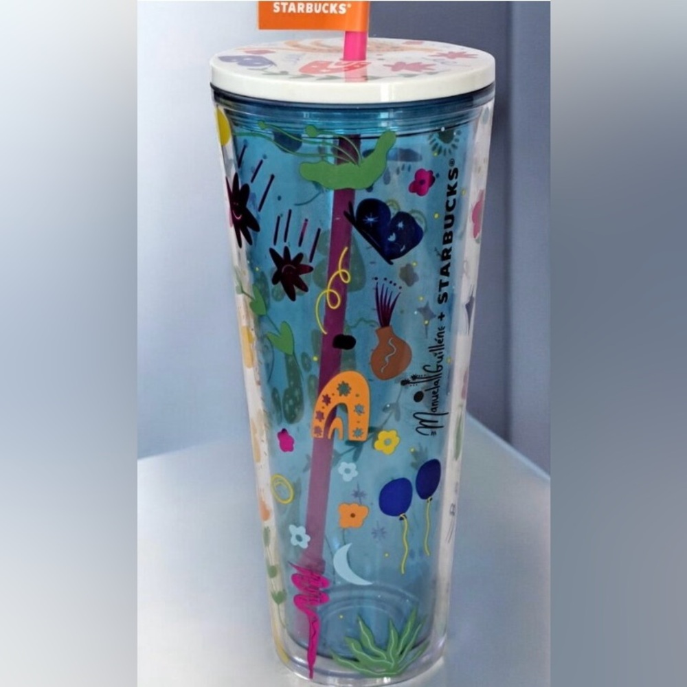 Starbucks Hispanic Heritage Collection Buenas Vibras Manuela Guillen Tumbler